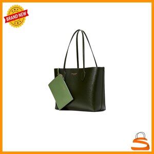 Large Saffiano Leather Tote with Laptop Compartment for Work Essentials